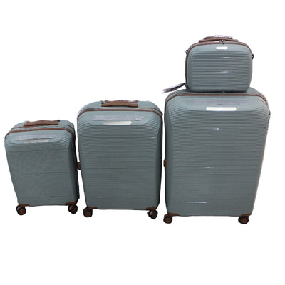 Pierre Cardin Milk Tea Suitcase Collection Set Of 4 PC86374W8