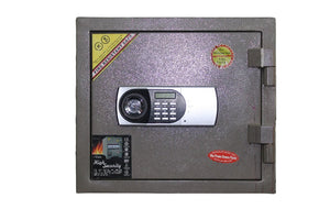 Small Brown Safe With Screen (Safe 15)