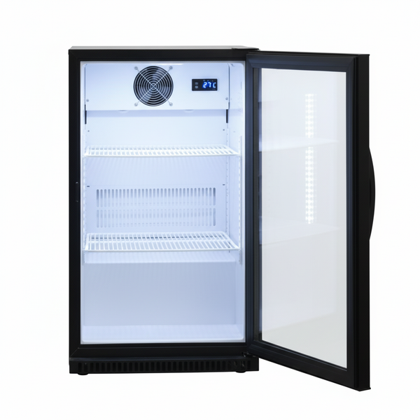 Nikura 126L Glass Door Mini Fridge | Commercial Beverage Cooler