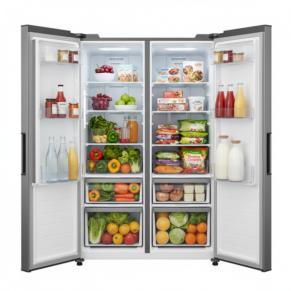 Sharp Refrigerator Freezer SJ-X655-HS3 - BYMART INVESTMENTS LTD