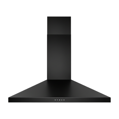 Ferre 60cm Matt Black Extractor Hood