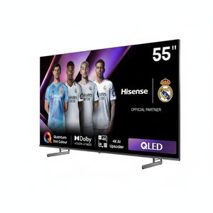 8K 1:1 Hisense 55" QLED Smart TV - 45° Angle View
