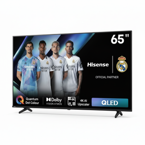 8K 1:1 Hisense 65" QLED Smart TV - 45° Angle View