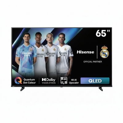 8K 1:1 Hisense 65" QLED Smart TV - Front View