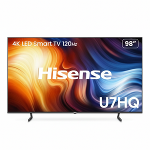 8K 1:1 Hisense U7HQ 98" Smart TV - Front View
