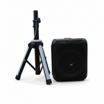 8K 1:1 Portable Party Speaker with Stand - Front View