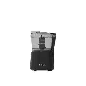 Dorsch MCP-94 Mini Chopper assembled with black base and transparent bowl