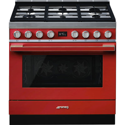 Smeg 90x60cm Gas Stove CPF9GPR