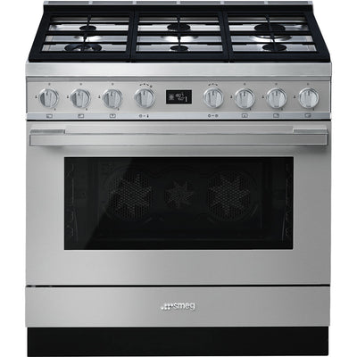 Smeg 90x60cm Gas Stove CPF9GPX