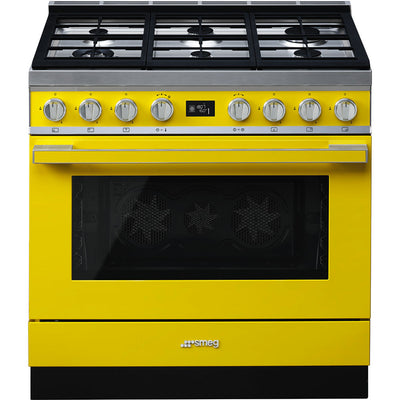 Smeg 90x60cm Gas Stove CPF9GPYW