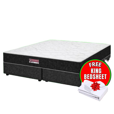 Sleep Comfort King Bed Orthopedic Spring Bedset + Free King Size Bedsheet