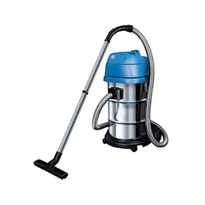 Dongcheng DVC30 30-litre wet and dry vacuum cleaner with hose, metal wand and floor head