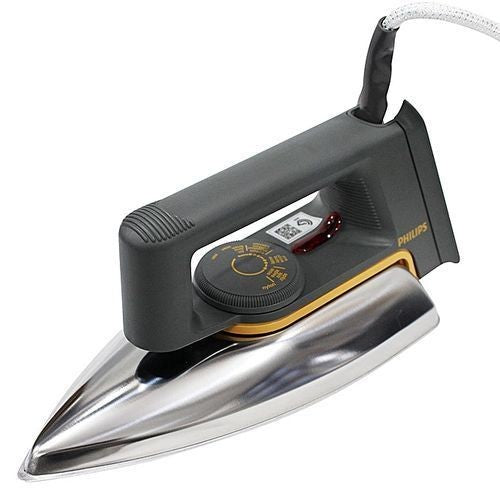Philips Classic Dry Iron - 1000W Linisher Aluminum Soleplate  HD1172