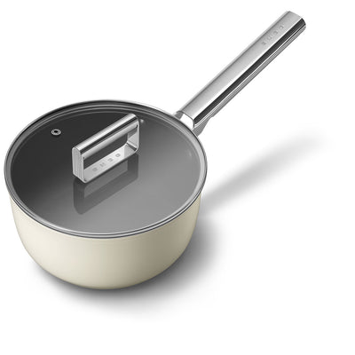 Smeg 20cm Non-stick Saucepan SPF2012CRM