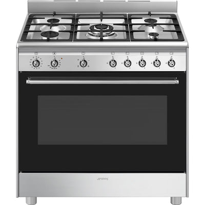 Smeg 90x60cm Gas Stove SSA91GGX2