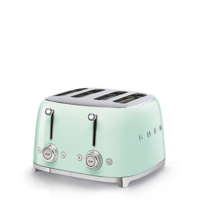 Smeg Toaster 4 Slice Pastel Green 50's Style Aesthetic
