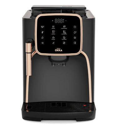 Okka Automatic Espresso Machine Black - Copper OK0028