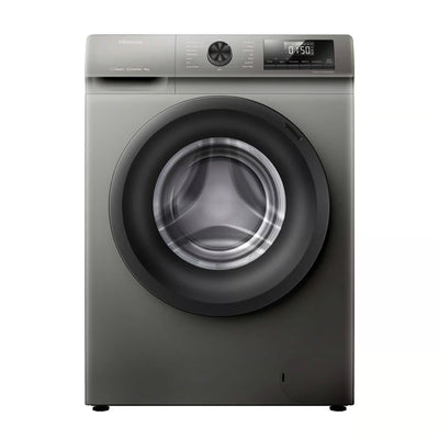 Hisense 8kg Front Loader Washing Machine – Grey Titanium WFQP8012VMT