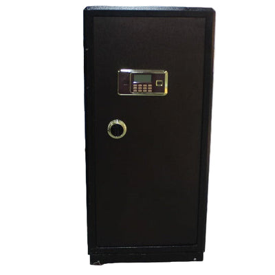 Digital Brown 2 Keys And Screen Fireproof Office Safe Box
