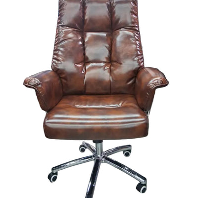 Premium Executive High-Back Leather Office Chair