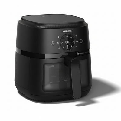 Air fryer product view 8K