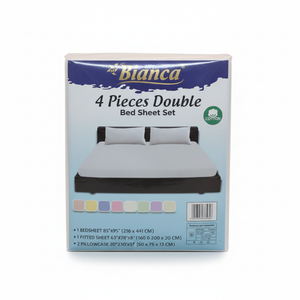 Bianca Bed Sheet Set Front View 8K