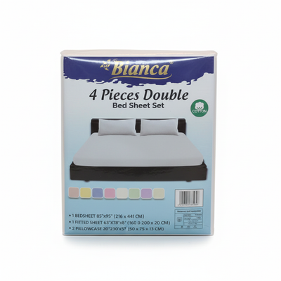 Bianca Bed Sheet Set Front View 8K