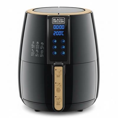 Black+Decker Air Fryer - Front View Square