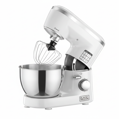 Black + Decker Stand Mixer with enhanced lighting