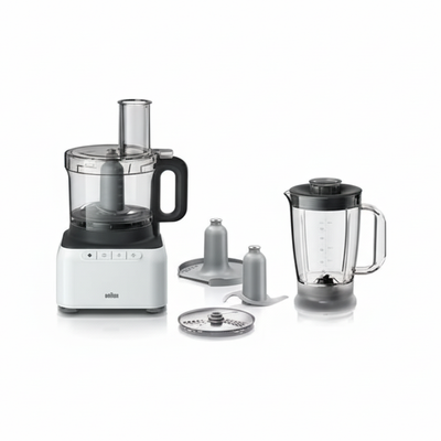 Braun Food Processor FP 3131 with enhanced lighting