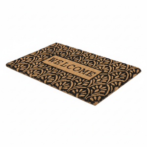 BYMART Art Deco Fan Welcome Mat – 3/4