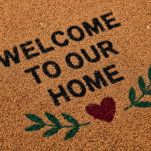 BYMART Welcome To Our Home Mat – Detail