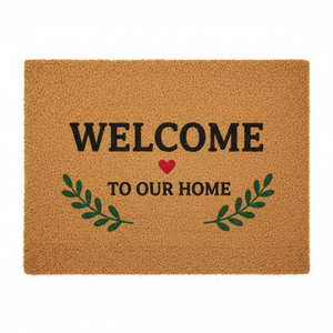 BYMART Welcome To Our Home Mat – Top
