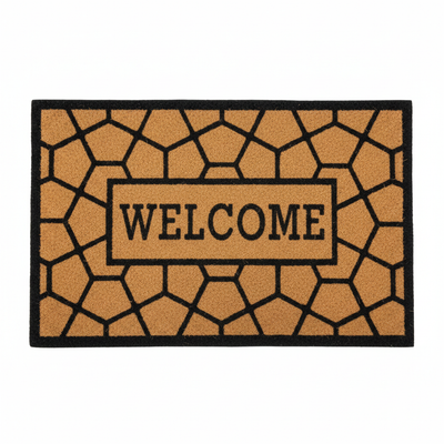 Cobblestone Welcome Mat – Top