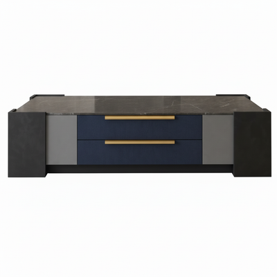 Dark Navy Coffee Table – Front
