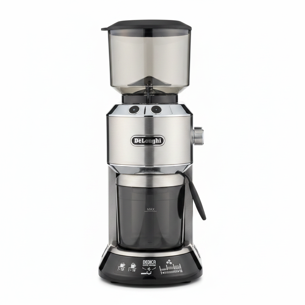 DeLonghi Dedica Grinder – Front View