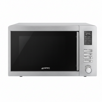 Smeg 35L Microwave Oven with Convection - 1100W MOE34CXIUK