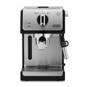 Espresso machine front view 8K