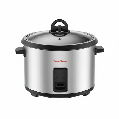 Exact straight front view 8K Moulinex rice cooker 1:1