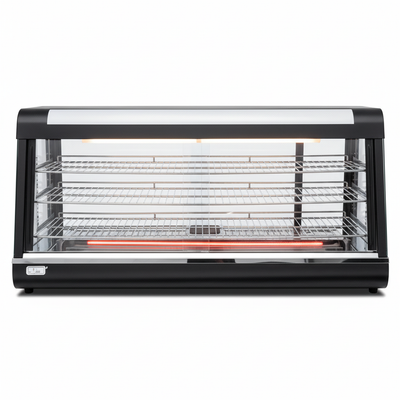 Food Display Warmer - Front View Square