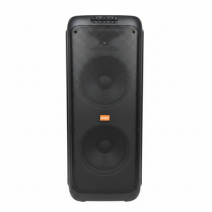 Front View – Black Party Speaker