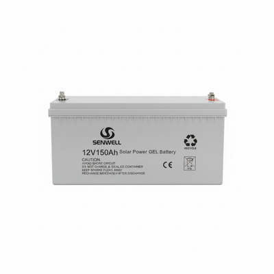 Gel Battery - Front View Square