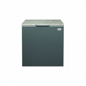 Grey Chest Freezer Upright Front