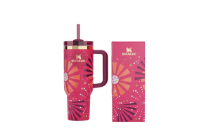 High resolution Stanley pink tumbler with box