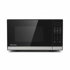 Hisense Black Mirror Microwave - Top Down