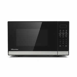Hisense Black Mirror Microwave - Top Down