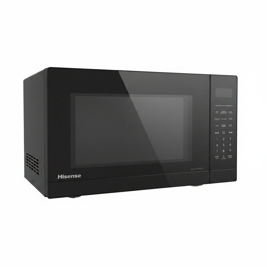 Hisense Microwave - Front 3/4 View