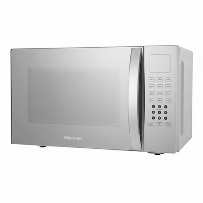 Hisense Mirror Microwave - Front 3/4 View