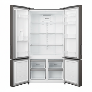 Hisense SBS Graphite – Interior Open