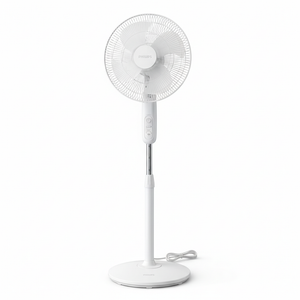 Philips White Pedestal Fan Adjustable Height Feature